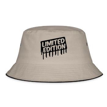 Limited Edition - Bucket Hat - khaki/black - Front