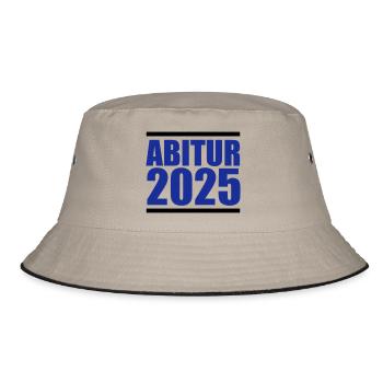 abitur 2025 - Bucket Hat - Khaki/Schwarz - Vorne