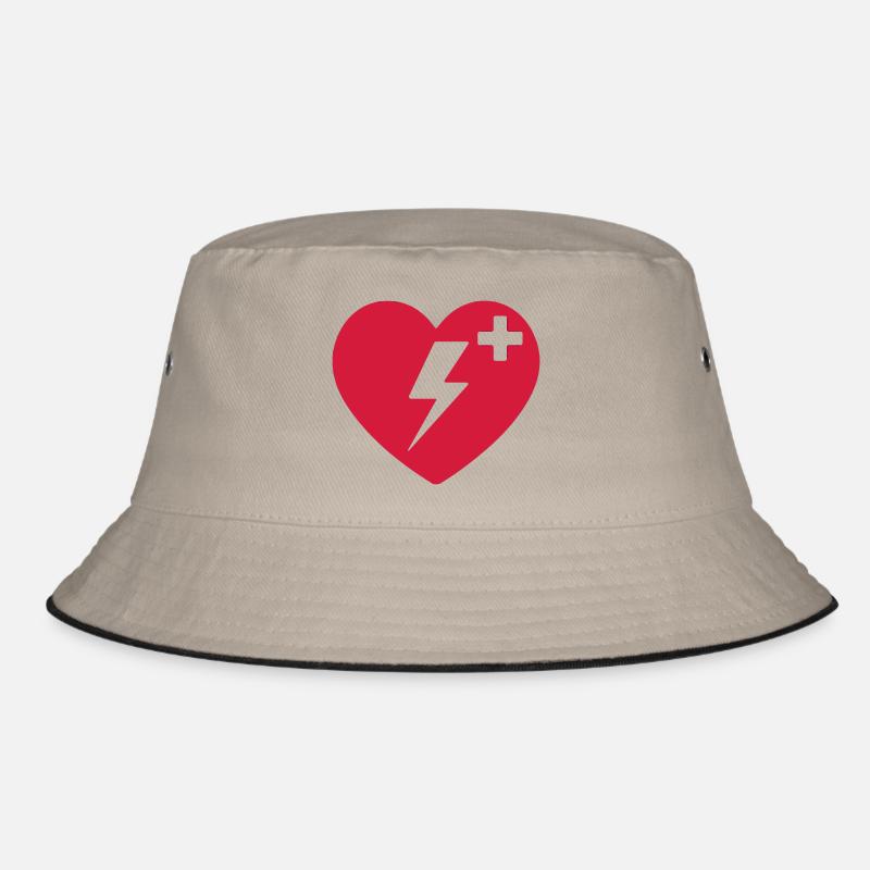 AED Notfall-Defibrillator Erste Hilfe Bucket Hat