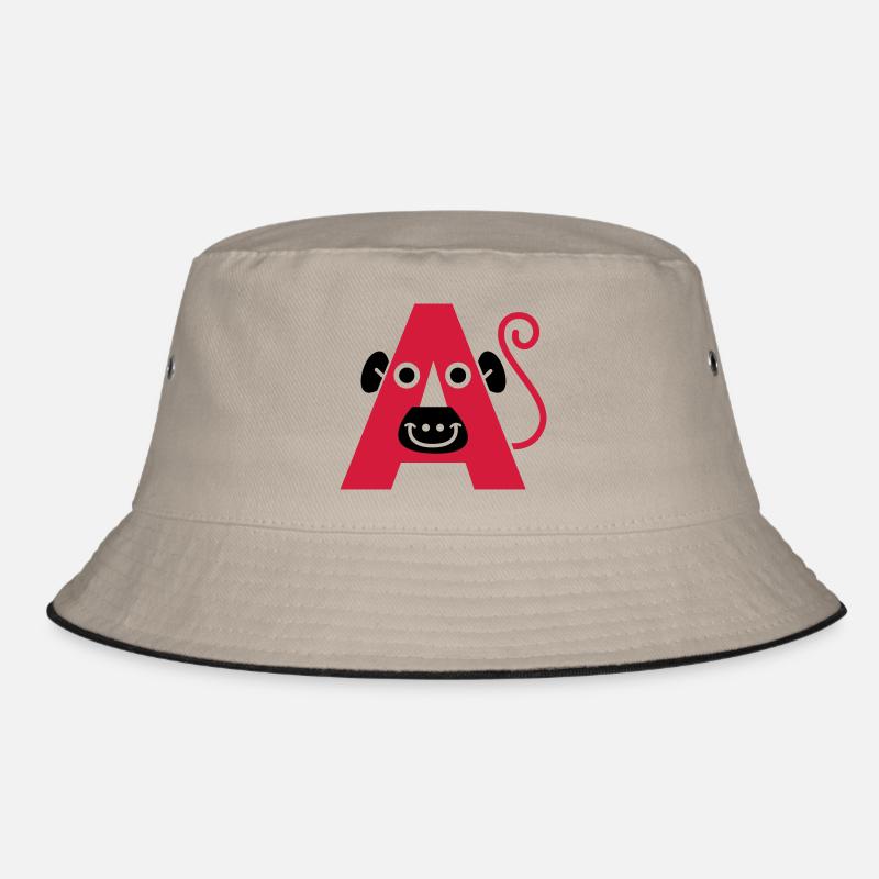 letter a Bucket Hat