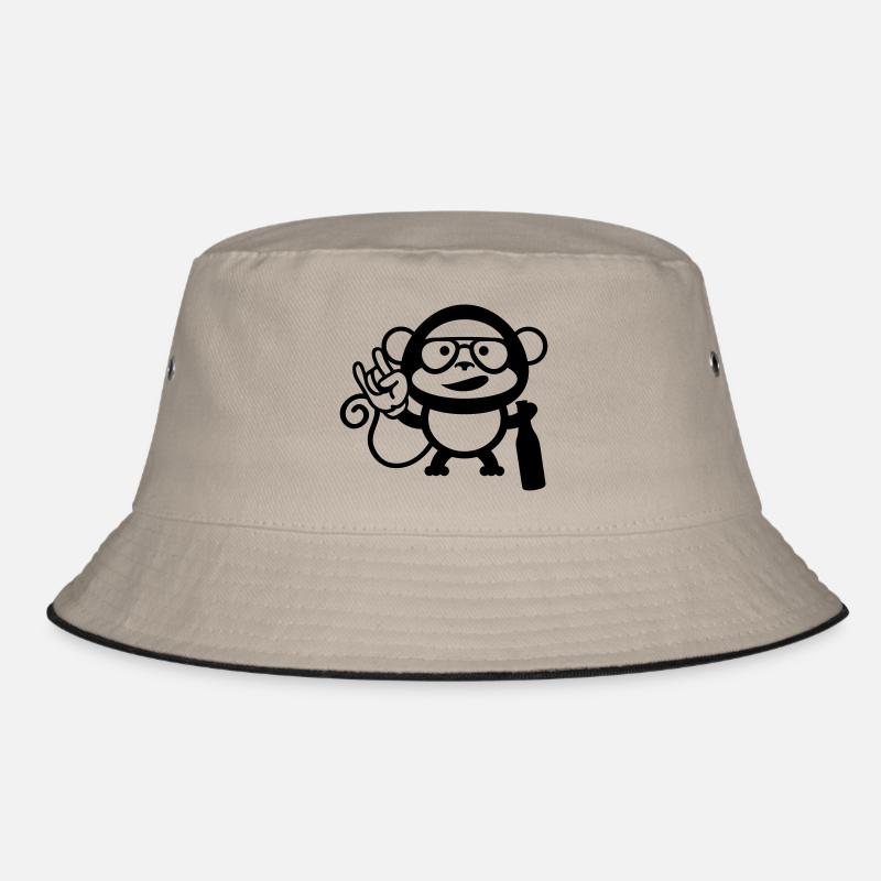 monkey party cool Bucket Hat