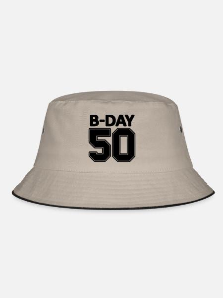 50 ans numéro de numéro de cadeau d'anniversaire spécial - Bob - kaki/noir - Devant