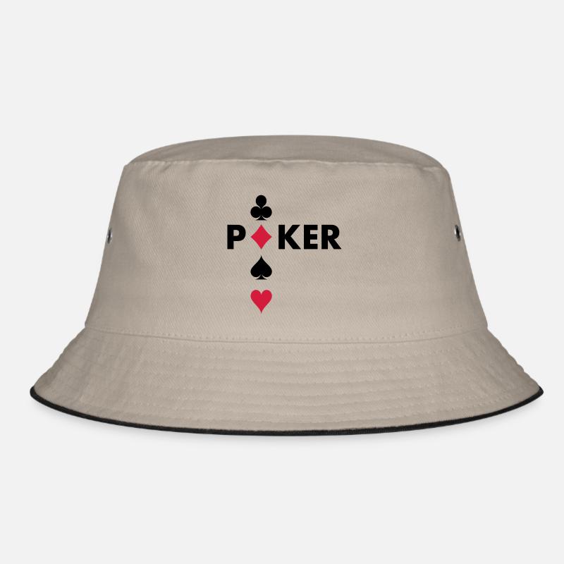 Poker player Bucket Hat
