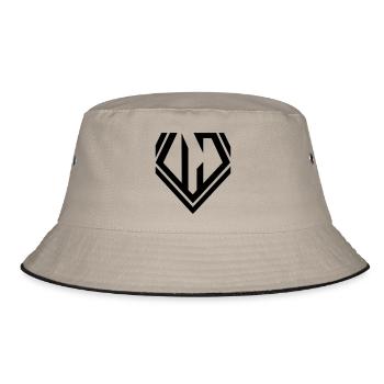 Unredd - Alpha Icon - Bucket Hat - Khaki/Schwarz - Vorne