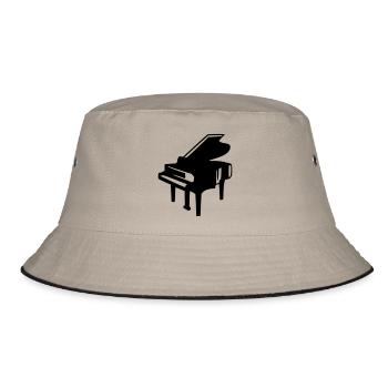 Piano Touches Instrument Jouant de la musique classique - Bob - kaki/noir - Devant