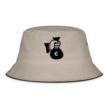 Dollar Money Bank - Bucket Hat - khaki/black - Front