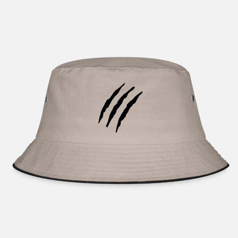 claw_marks_f1 Bucket Hat