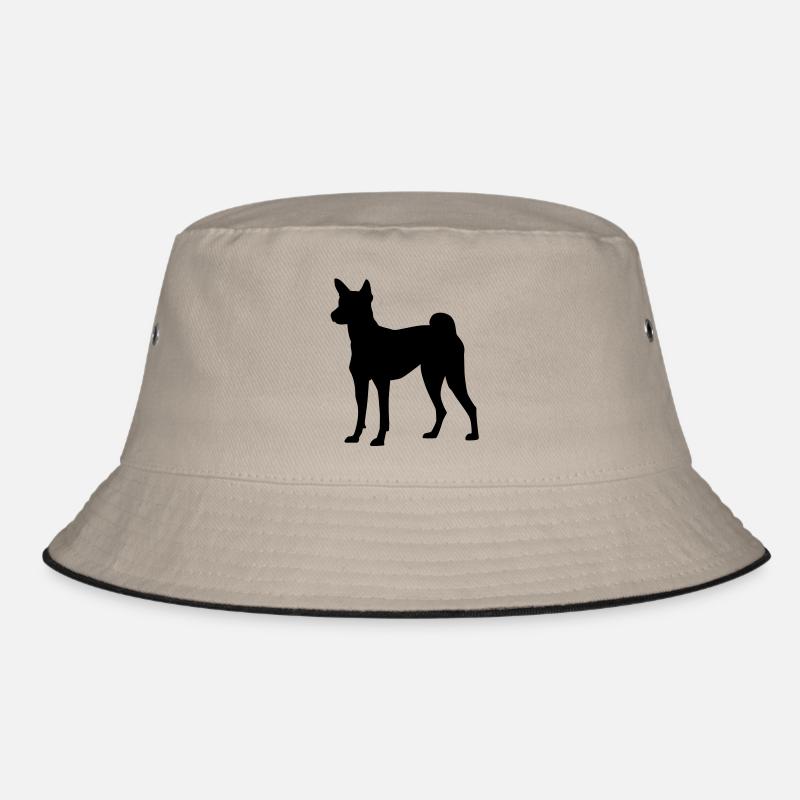 Basenji Hund Bucket Hat