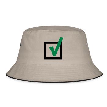 Fishhook - Bucket Hat - khaki/black - Front