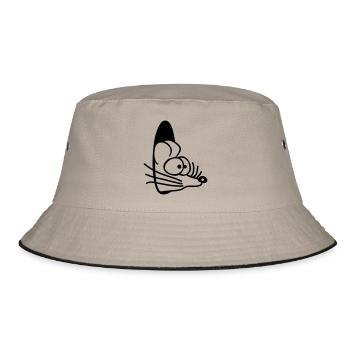 Trou de souris Trou de souris Trou de souris Peeps Mignon Drôle Bande dessinée - Bob - kaki/noir - Devant