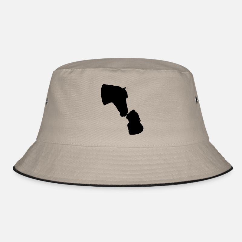 Horsemanship - Bucket Hat - Khaki/Schwarz