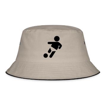 Baby Kicker - Bucket Hat - khaki/black - Front