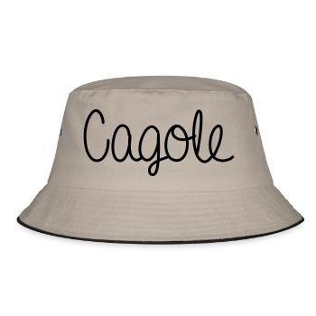 Cagole - Bob - kaki/noir - Devant