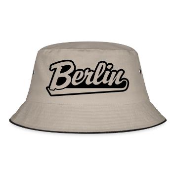 berlin - Bucket Hat - khaki/black - Front
