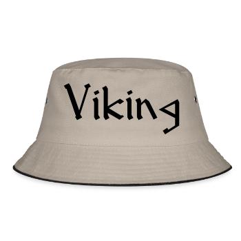 Viking - Bucket Hat - Khaki/Schwarz - Vorne
