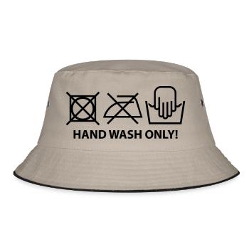 hand_wash_only_f1 - Bob - kaki/noir - Devant