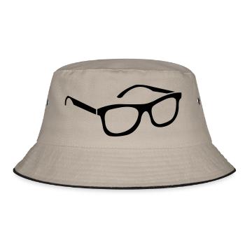 lunettes de soleil - Bob - kaki/noir - Devant