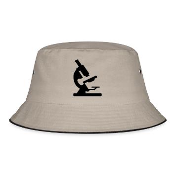 microscope - Bucket Hat - khaki/black - Front