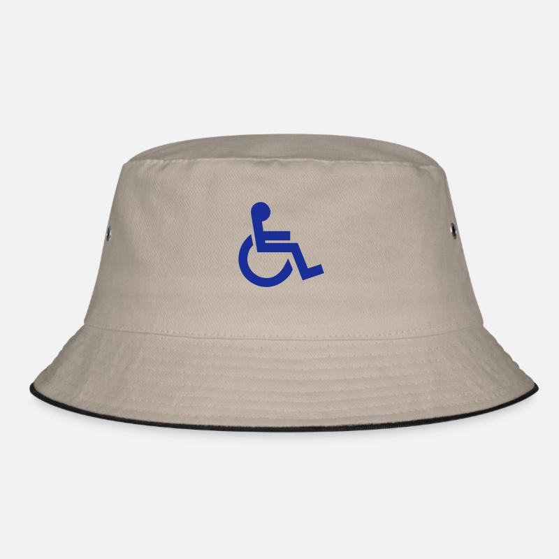 Accessibility Symbol Bucket Hat
