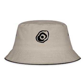 target target ziel objetivo16 obiettivo1 - Bucket Hat - khaki/black - Front