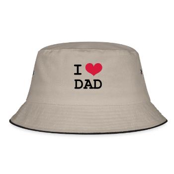 I Love Dad ! - Bob - kaki/noir - Devant