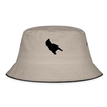 Zakynthos - Bucket Hat - khaki/black - Front