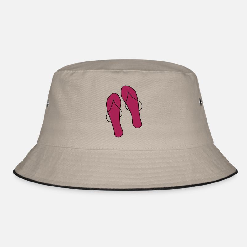flip flops Bucket Hat