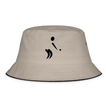 Boule - Bucket Hat - Khaki/Schwarz - Vorne