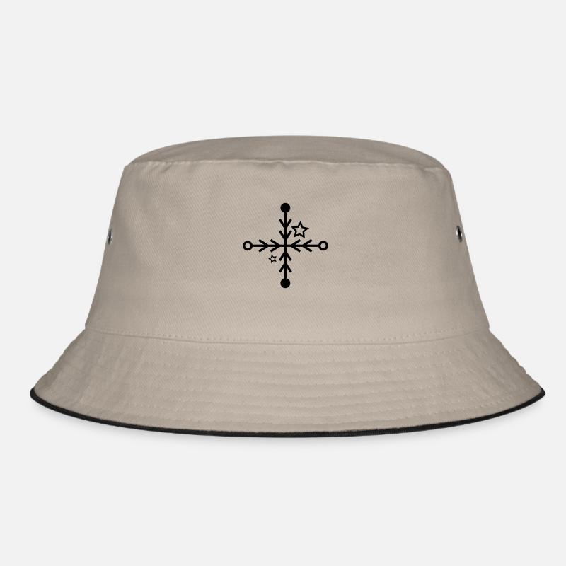 Snowflake icon Bucket Hat