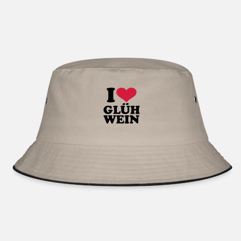 I love Glühwein Bucket Hat