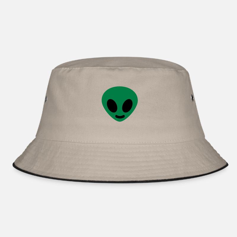 Alien head Bucket Hat