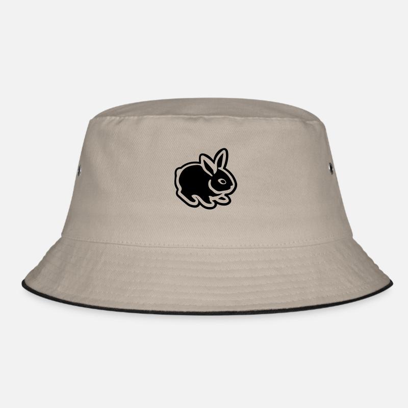 Cute Bunny Rabbit 08 Bucket Hat