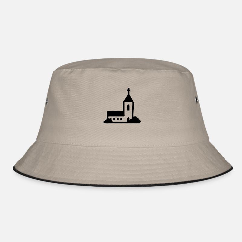 Kirche - line Bucket Hat