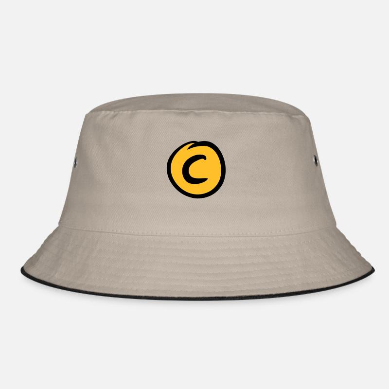 Copyright Zeichen. © Copy Symbol. Handgezeichnet. Bucket Hat