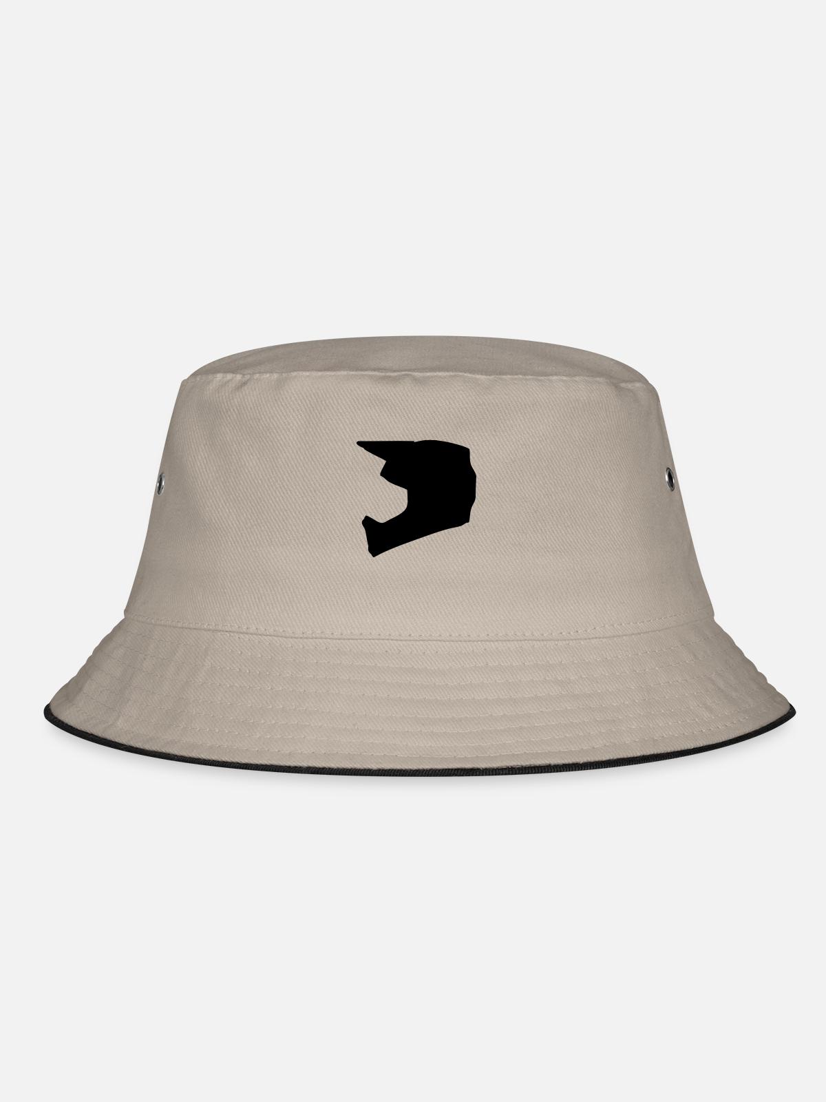 Downhill Helmet - Bob - kaki/noir - Devant