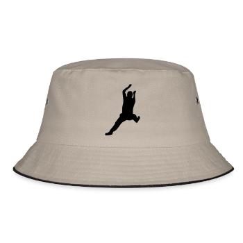 Handball Torhüter - Bucket Hat - Khaki/Schwarz - Vorne