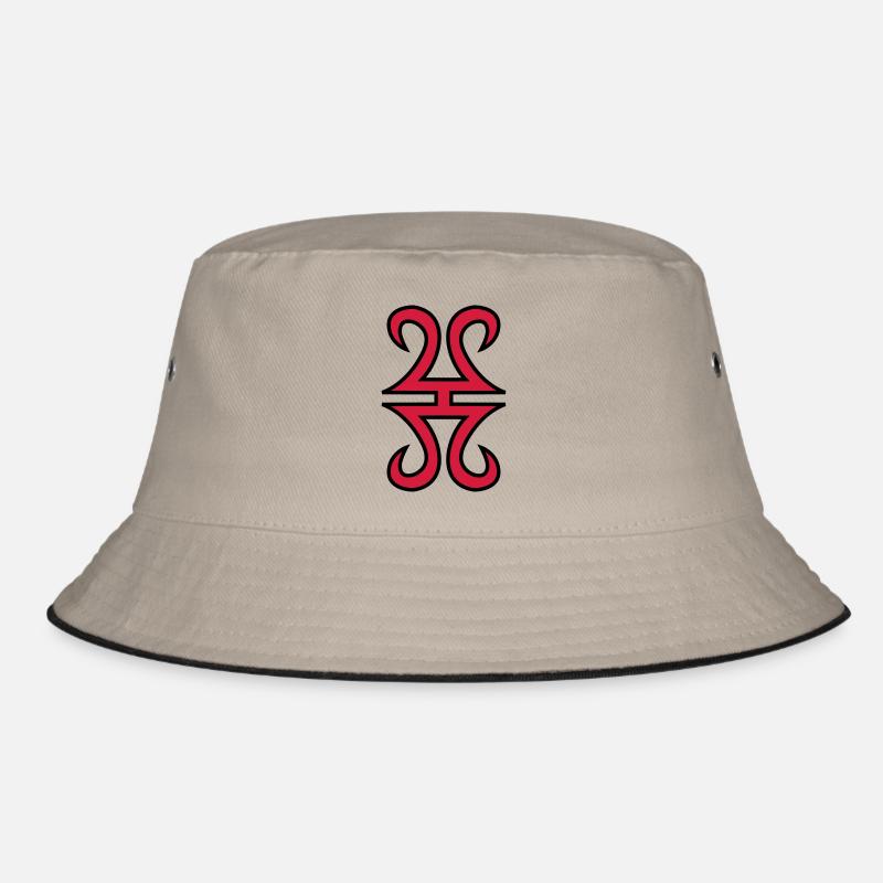 Odins Blitzbündel - Bucket Hat - Khaki/Schwarz