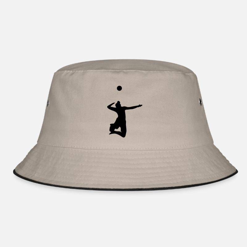 Volleyballer Aufschlag Bucket Hat