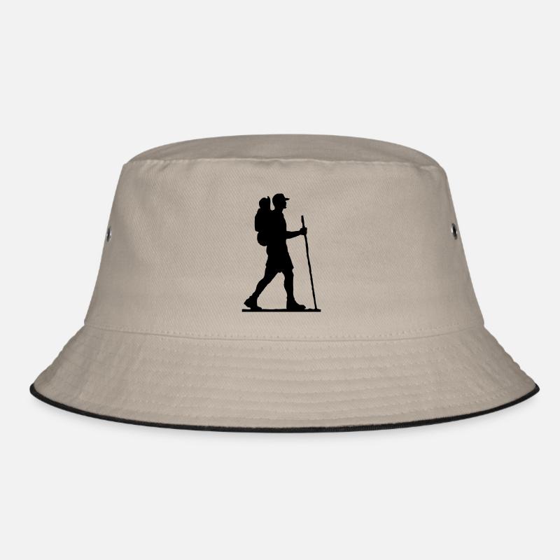 hiker - wanderer - Bob - kaki/noir