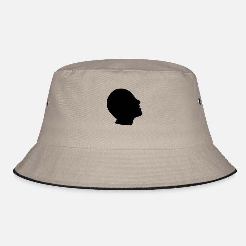 head profile head profile1 Bucket Hat