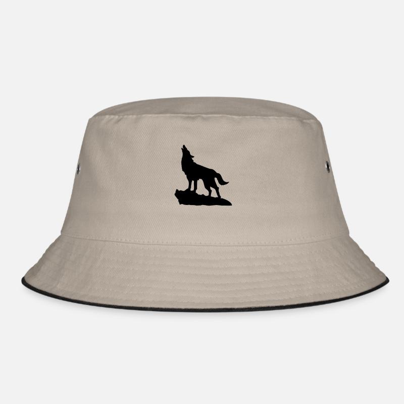 Wolf Howling Bucket Hat