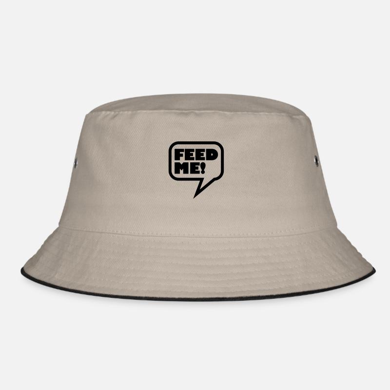 feed_me_1c Bucket Hat
