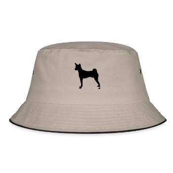 Vector dog Silhouette - Bob - kaki/noir - Devant