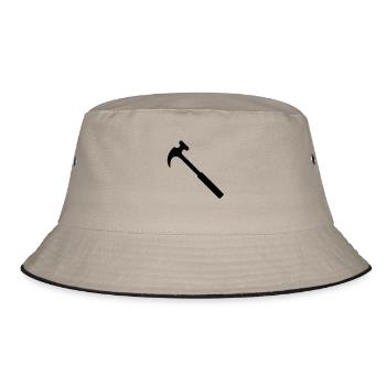 Hammer - Bucket Hat - khaki/black - Front