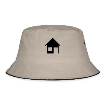 haus__f1 - Bucket Hat - khaki/black - Front