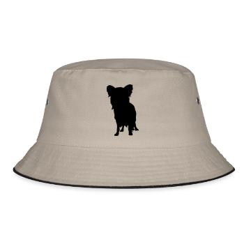 Vector dog Silhouette - Bob - kaki/noir - Devant