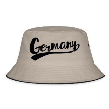 Germany - Germany logo - Bucket Hat - khaki/black - Front