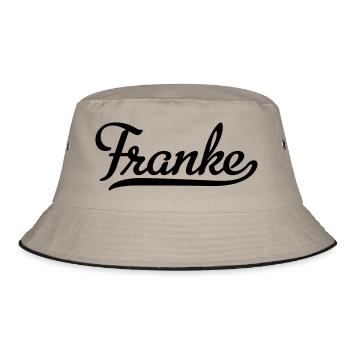 Franke - Bucket Hat - Khaki/Schwarz - Vorne
