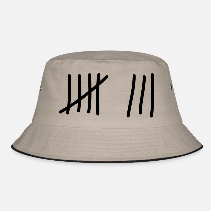 tage_zaehlen_8 Bucket Hat