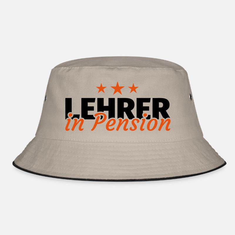Lehrer Pension Ruhestand Rente Geschenk Bucket Hat